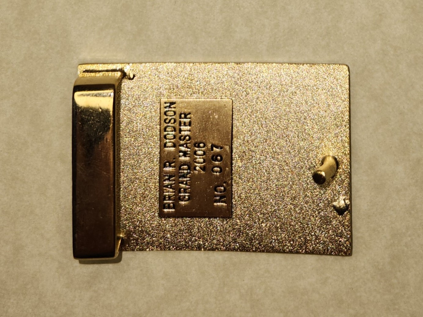 [Buckle Pic Missing] (Click here)